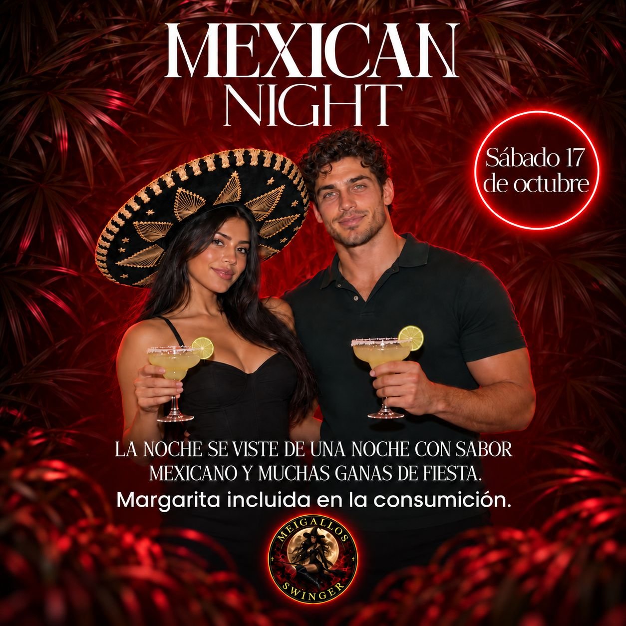 Mexican Night — sábado 17 de octubre